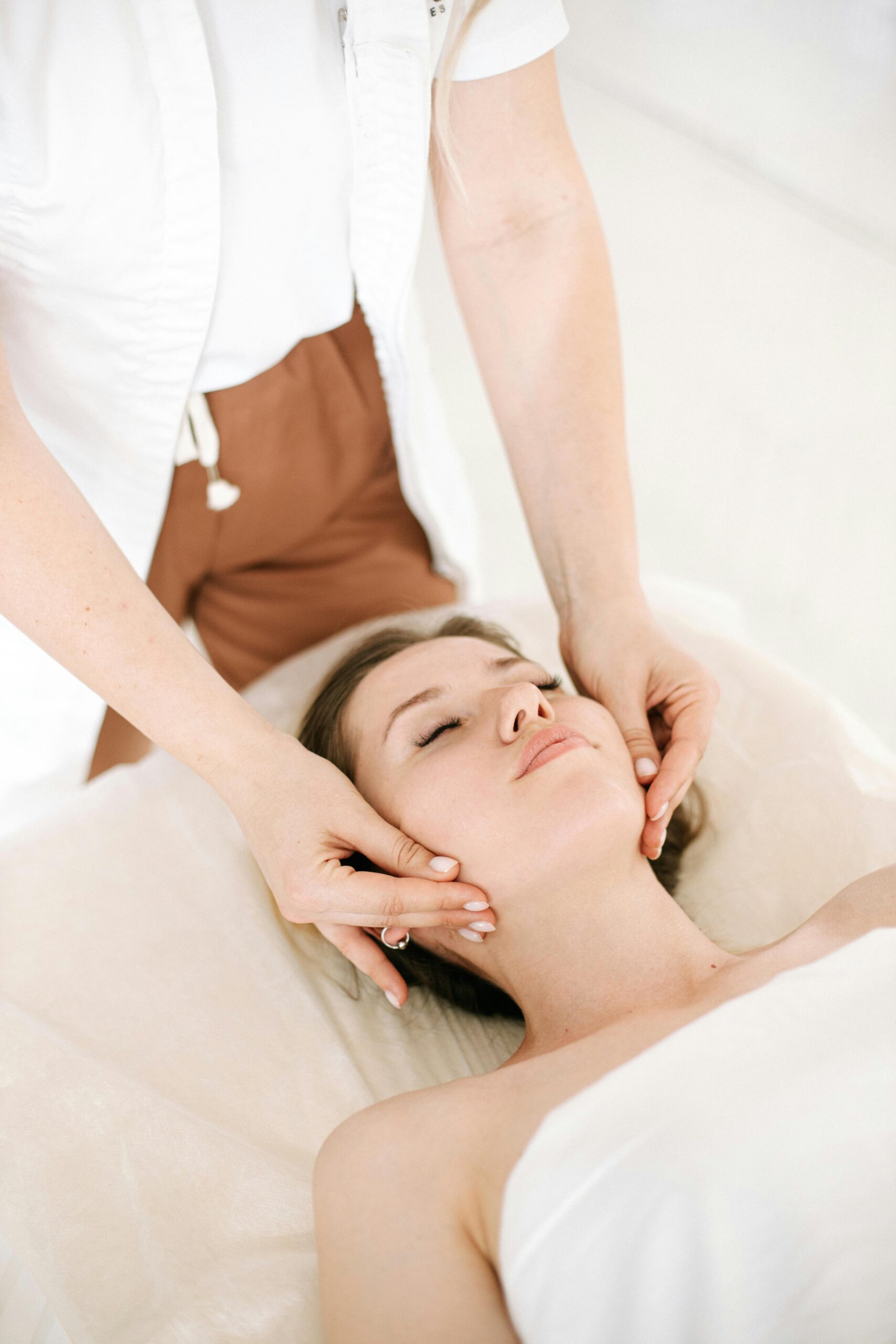 Services A soothing facial massage therapy session promoting relaxation and wellness.